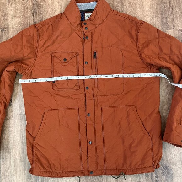 Relwen Quilted Insulated Tanker Jacket in Chestnut Brown Sz 2X - Picture 9 of 16